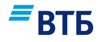 Reembolso en ВТБ - Платежный стикер