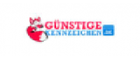 Cashback at Günstige Kennzeichen DE