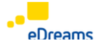 eDreams CH でのキャッシュバック